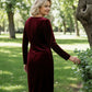 Robe à manches longues Sparkle pour femme