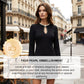 Robe fourreau courte femme à encolure ajourée avec finitions en perles