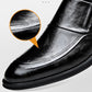 Chaussures Professionnelles Décontractées à Enfiler en Cuir PU pour Hommes