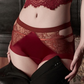 Culotte femme sexy en dentelle avec découpes