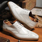 Chaussures Oxford classiques à bout fleuri pour homme
