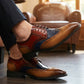 Chaussures Oxford classiques à bout fleuri pour homme
