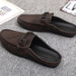 Mocassins mules décontractés ouverts à l’arrière pour homme