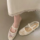 👡 49% DE RÉDUCTION! 🌸 Ballerines – Mesh Respirant, Nœud Décoratif & Confort Léger pour Toute la Journée ✨