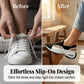 Chaussures respirantes ajourées à enfiler pour femmes
