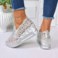 Women's Breathable Mesh Slip-On Platform Sneakers