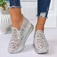 Women's Breathable Mesh Slip-On Platform Sneakers