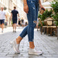 Women's Breathable Mesh Slip-On Platform Sneakers