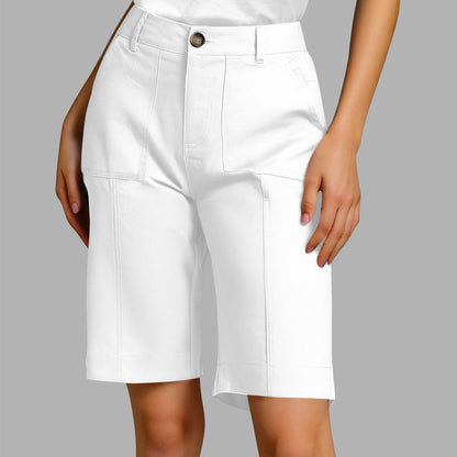 ⏰  – Pour une durée limitée ! Short décontracté unie pour femme