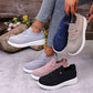Chaussures de marche pour femme en maille respirante à enfiler