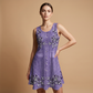 ⌛Offre à durée limitée – Robe sans manches à boutons et imprimé floral pour femme