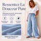 Pantalon décontracté à jambes larges et cordon de serrage pour femme