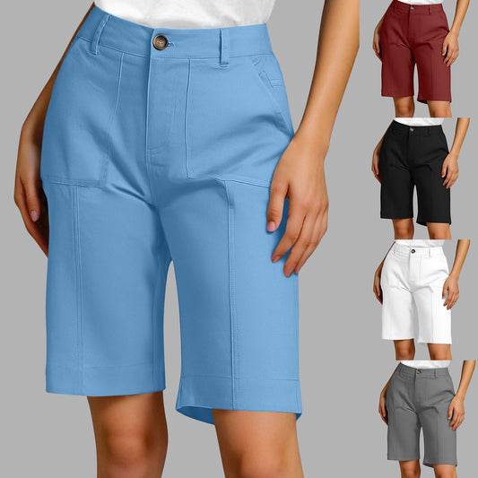 ⏰  – Pour une durée limitée ! Short décontracté unie pour femme