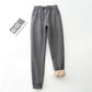 Pantalon de jogging doublé sherpa pour femme