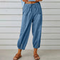 Pantalon large à jambe droite pour femmes