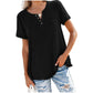 T-shirt à manches courtes en coton de qualité avec poche