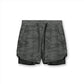 Short double couche pour les sports de musculation et de loisirs
