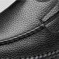 Chaussures en cuir décontractées et antidérapantes pour hommes