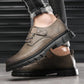 Chaussures en Cuir Cargo Vintage pour Hommes