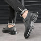 Chaussures en Cuir Cargo Vintage pour Hommes