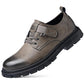 Chaussures en Cuir Cargo Vintage pour Hommes