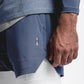 Short double couche pour les sports de musculation et de loisirs