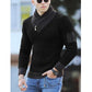 Pull à col roulé en tricot pour hommes Gentlemen Style Ethnique Pullover