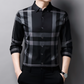 Chemise à carreaux à manches longues de haute qualité pour hommes