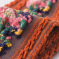 ( Vente de Noël anticipée ) -5 paires de chaussettes vintage brodées à fleurs
