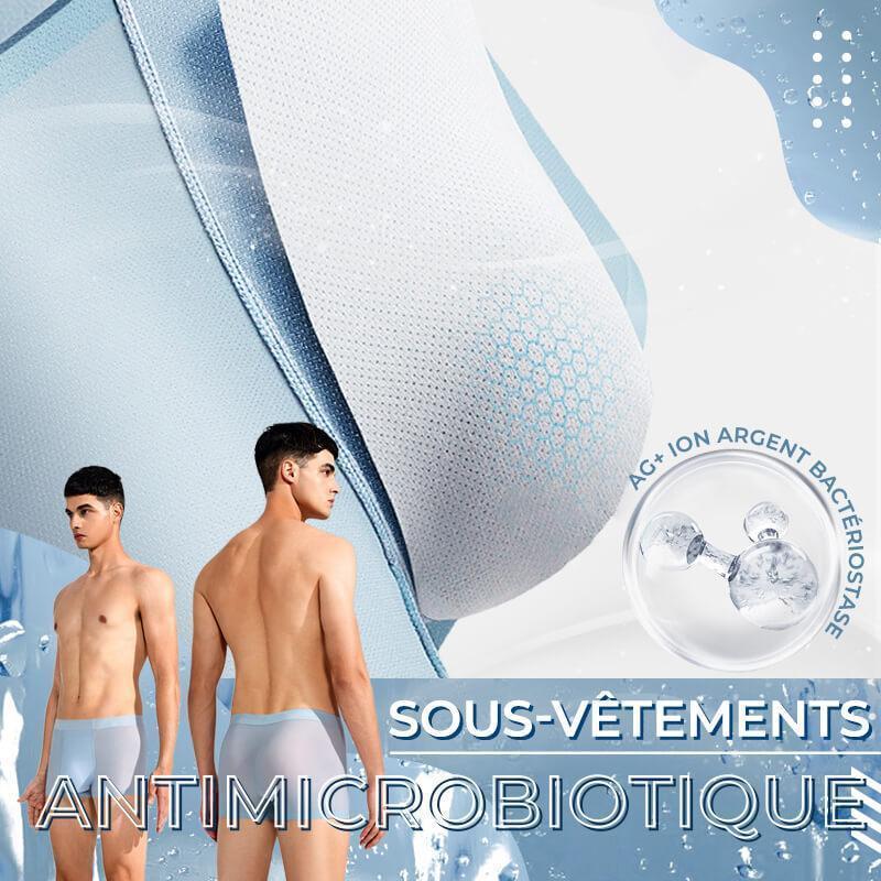 Sous-vêtements en soie de glace pour hommes-4