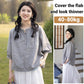 Chemise en lin et coton pour femme, manches lanternes