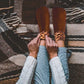 Chaussettes thermiques antidérapantes, rembourrées à l'intérieure
