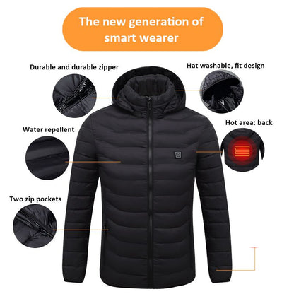 Veste Chauffante Hommes-Femmes l Technologie thermique