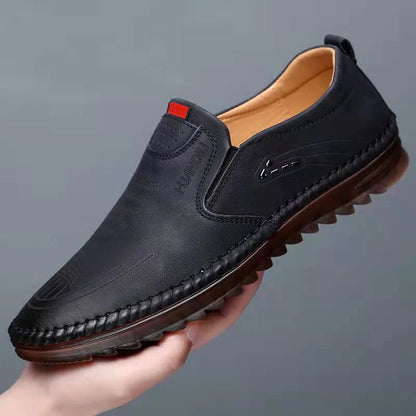 Mocassino slip-on da uomo in pelle