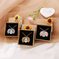 ?"You Are My Sunshine"?Collier Tournesol Avec Boîte Cadeau