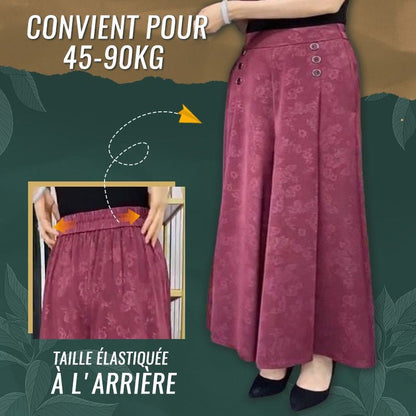 Pantalon à taille haute(50% DE RÉDUCTION)