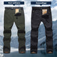 Pantalon d'extérieur d'hiver en peluche, imperméable et chaud pour hommes