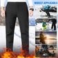 Pantalon d'extérieur d'hiver en peluche, imperméable et chaud pour hommes