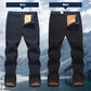 Pantalon d'extérieur d'hiver en peluche, imperméable et chaud pour hommes