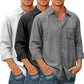 50 % de réduction --- Chemise en jean pour homme 【manches longues】