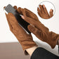 Gants à écran tactile en daim de qualité supérieure pour femmes