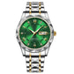 Montre-bracelet de luxe pour homme, résistante à l'eau et aux couleurs luminescentes