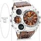 Cadeaux Premium-Montres à double fuseau horaire et à quatre cadrans