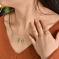 ?"You Are My Sunshine"?Collier Tournesol Avec Boîte Cadeau