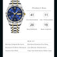 Montre-bracelet de luxe pour homme, résistante à l'eau et aux couleurs luminescentes