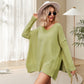 Joli cadeau*Pull surdimensionné à la mode pour femmes, pull sexy