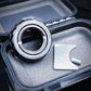Bague en Acier Inoxydable à Double Fonction en Forme de Pneu de Moto