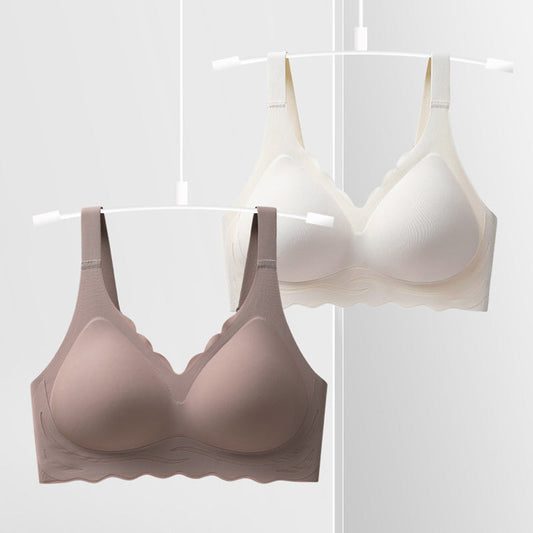 Non-steel Ring Beautiful Back Large Size Women's Bra