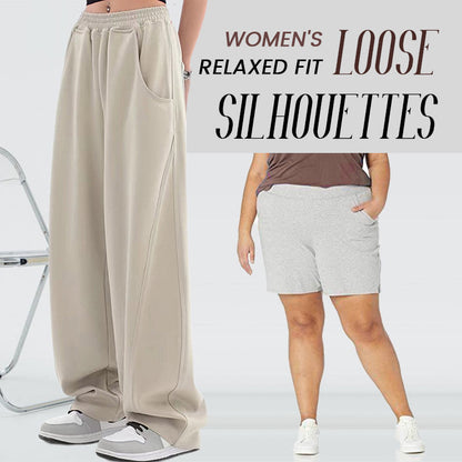 Pantalon de survêtement large et ample pour femme